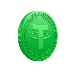 Decorative element featuring a crypto price analytics widget